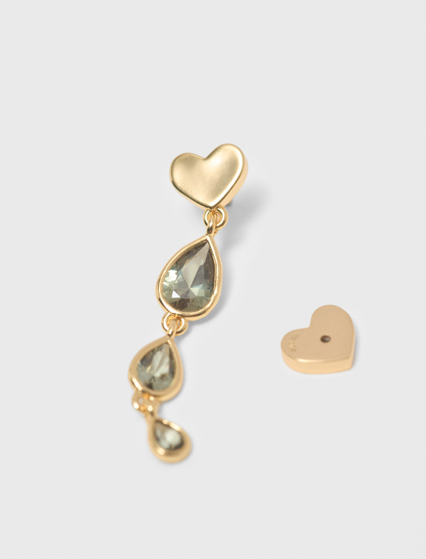 Boucles d'oreille cascades strass