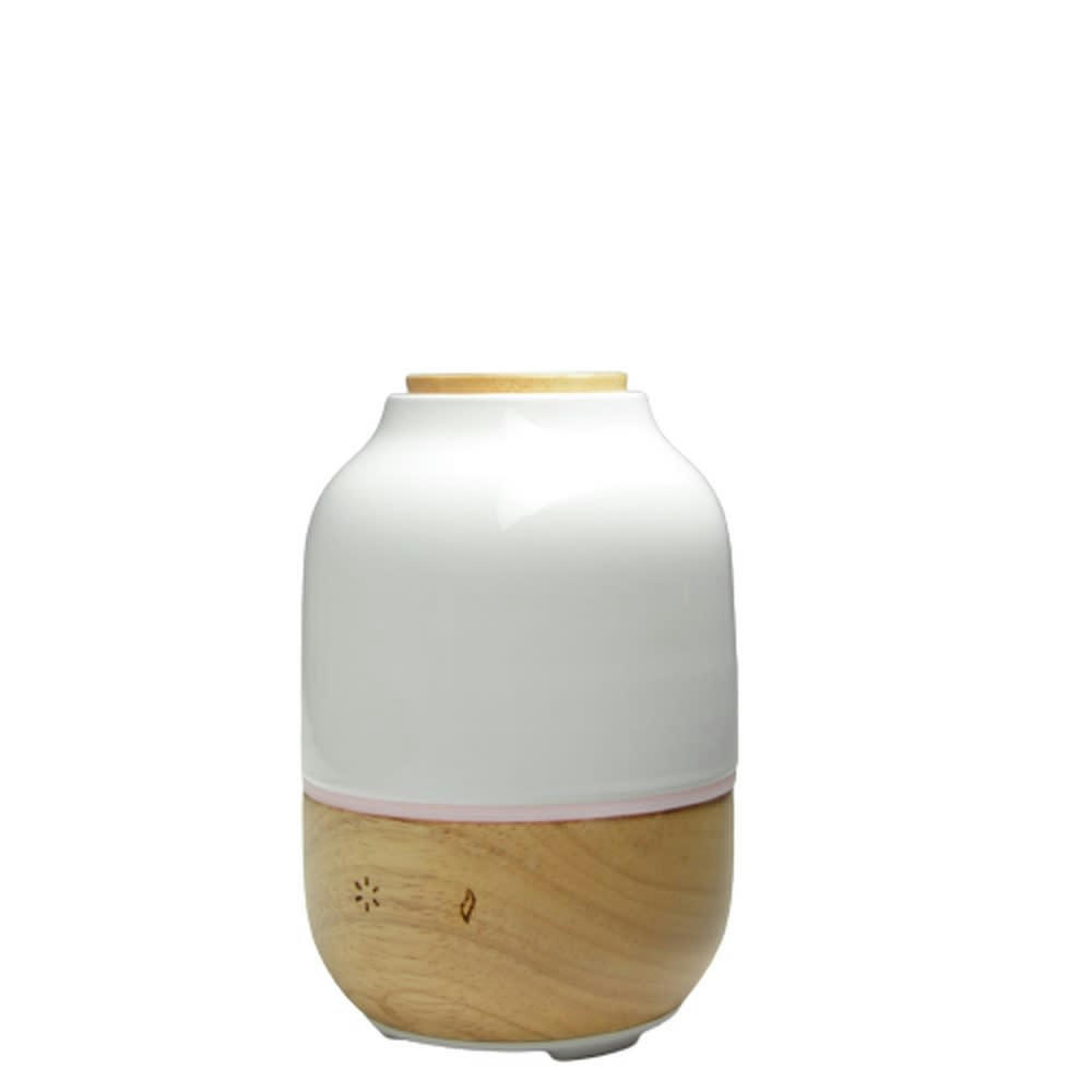 PURISIA - Diffuseur d'huiles essentielles ultrasonique verre et bois Purisia