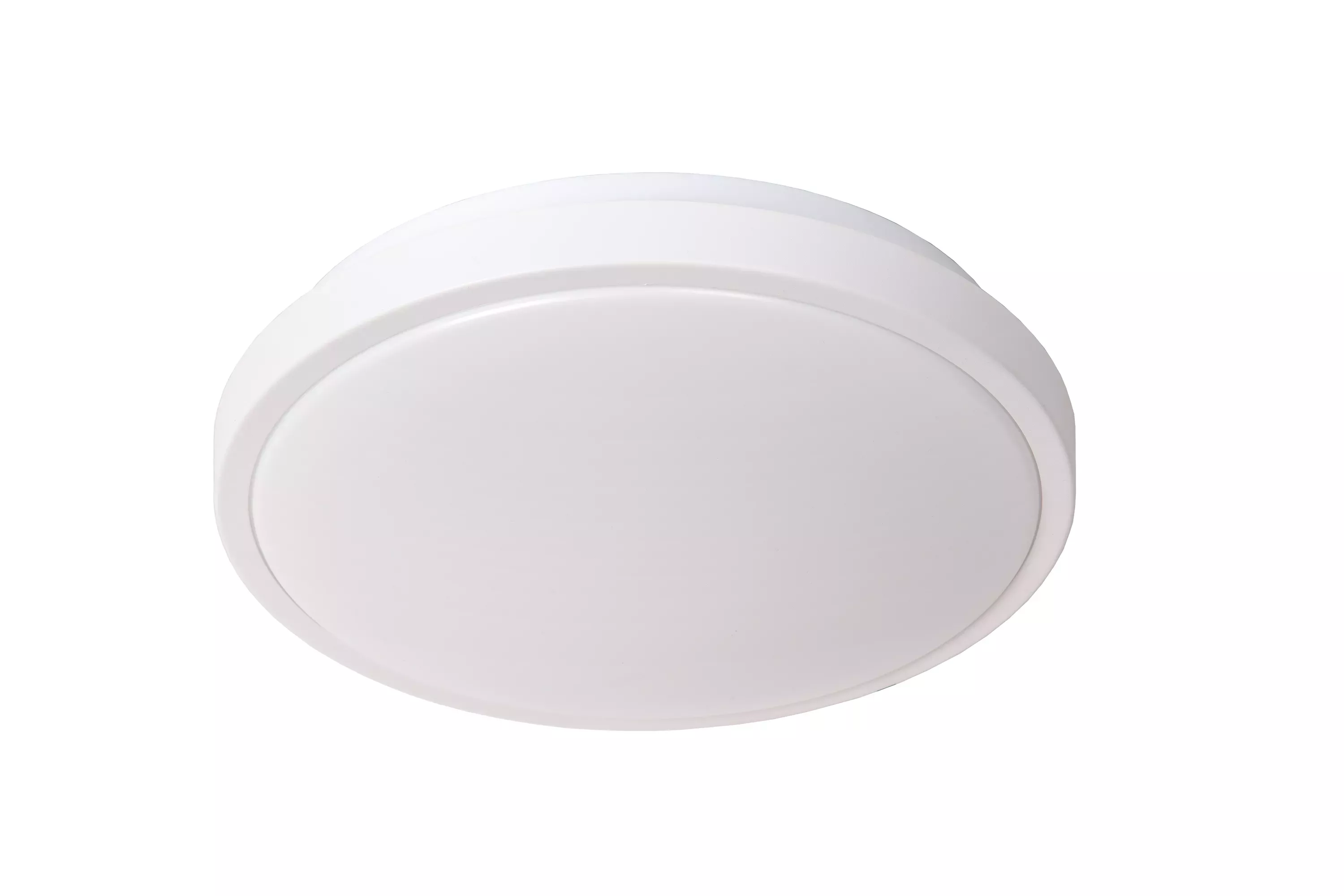 Plafon DASHERokrągły biały LED 1x12W 29,3cm 700lm IP44 Lucide