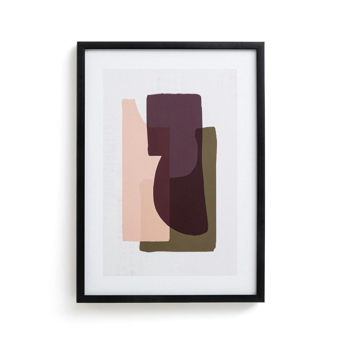 Affiche motifs graphiques encadrée 50x70 cm, Dolce