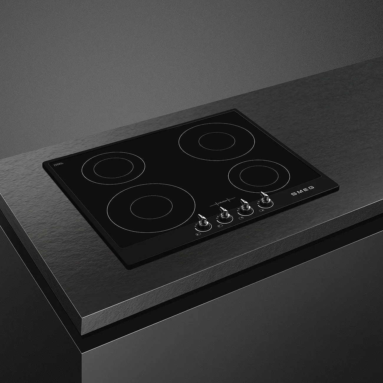 60cm Victoria Induction Hob with Black frame
