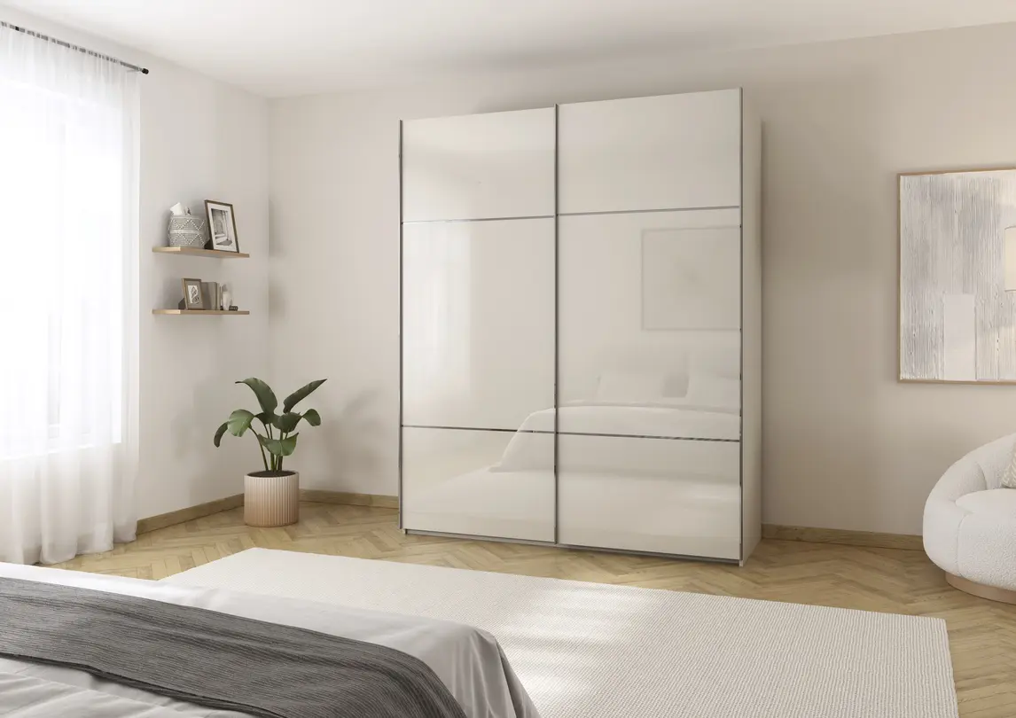 Schiebetürenschrank Covalo-Glas