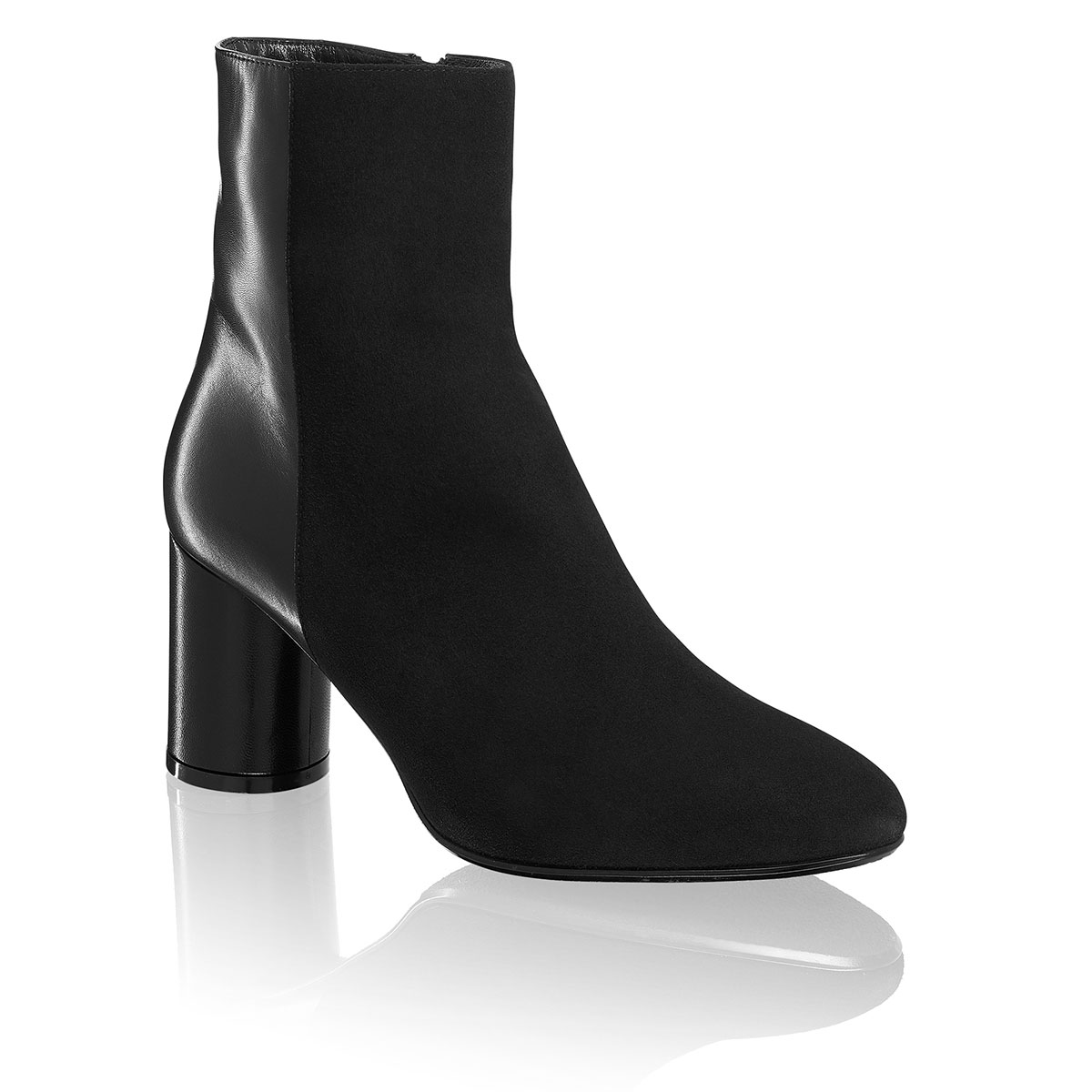 Russell & Bromley ON A ROLL Barrel Heel Ankle Boot