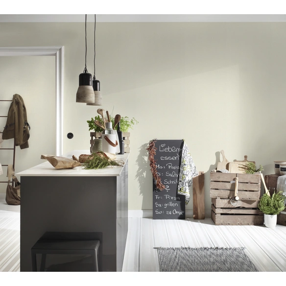 Vliestapete »Hygge «, creme/beige, strukturiert, für Feuchträume geeignet