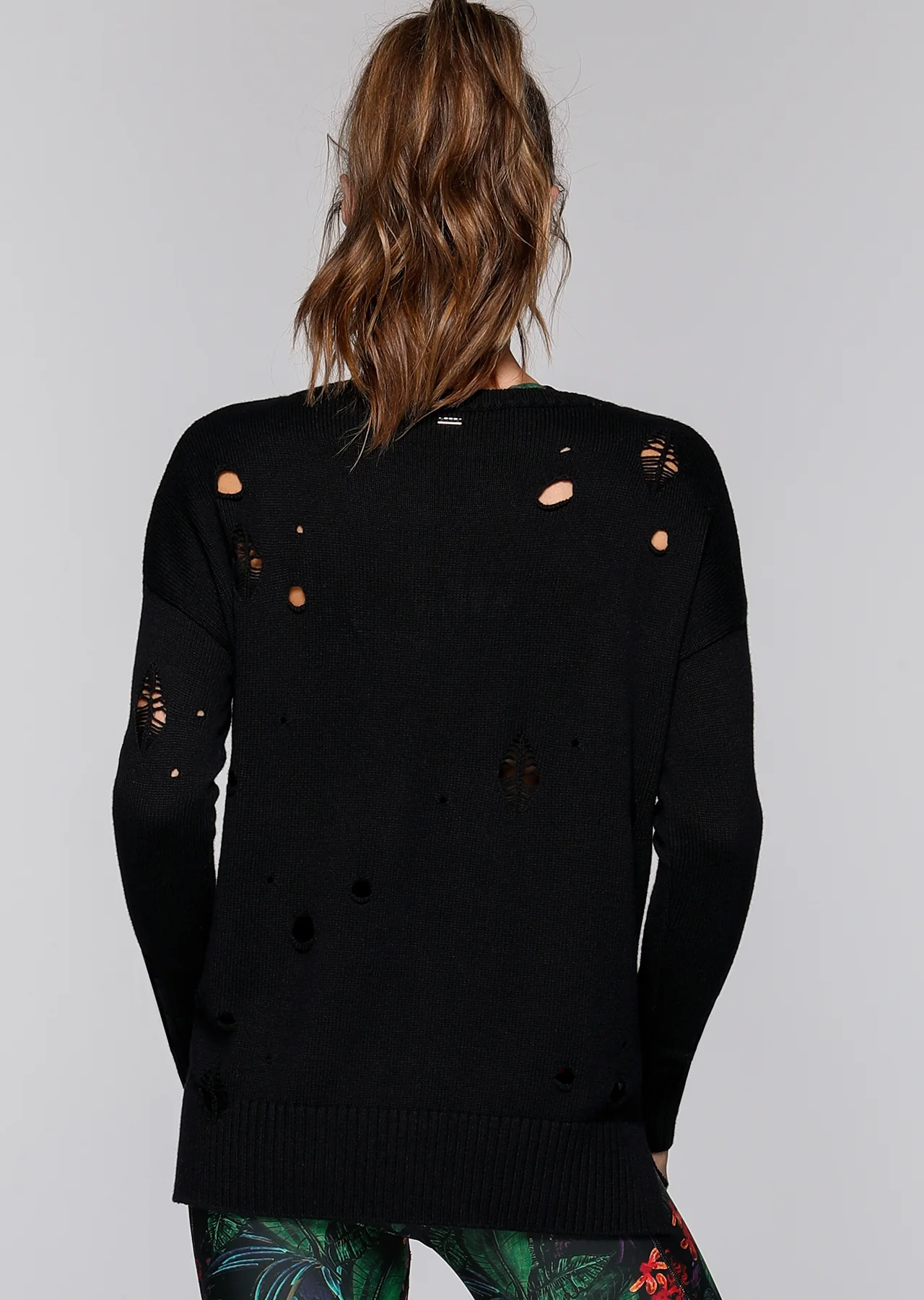 Alexa Distressed Knit