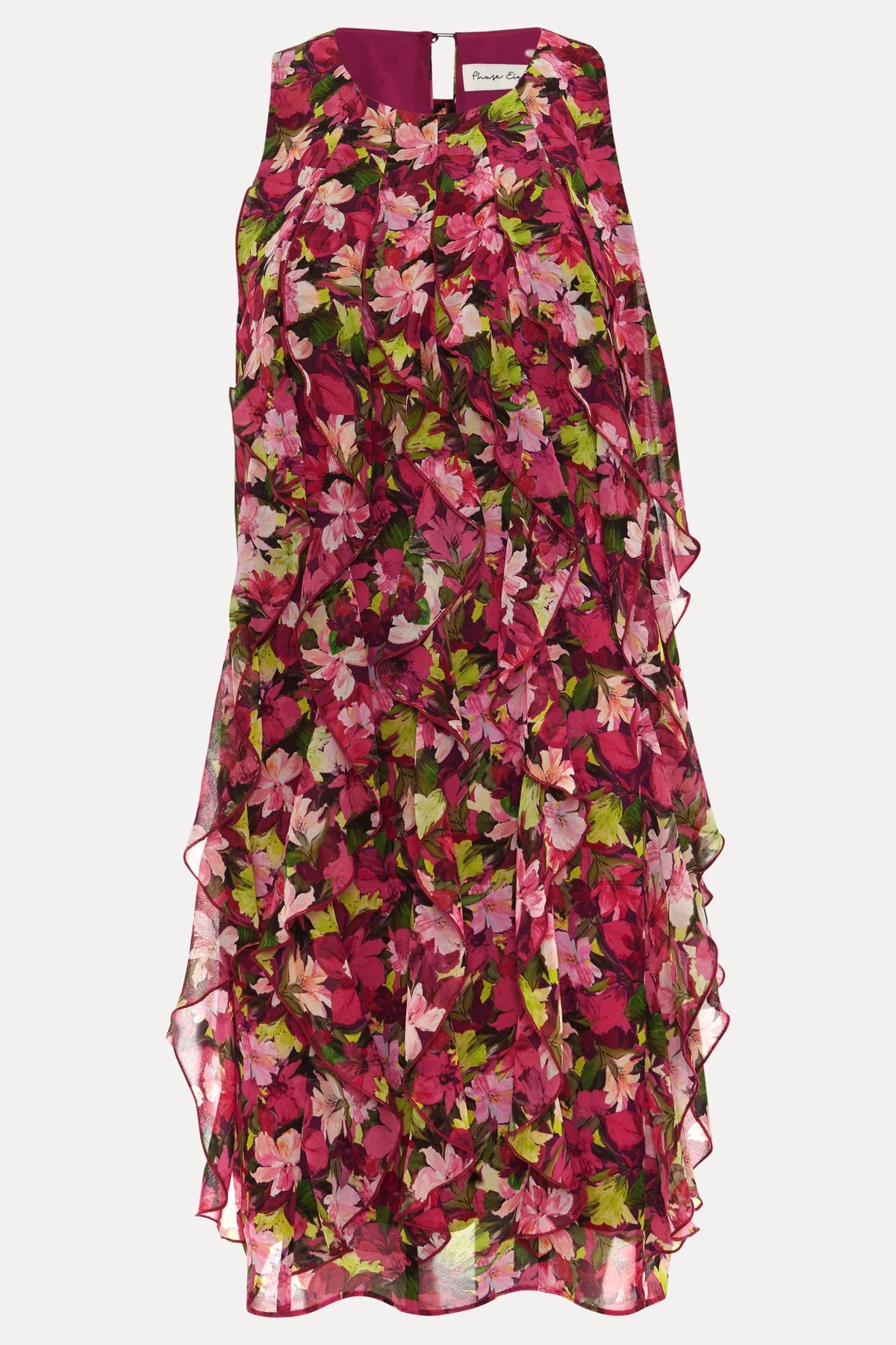 Phase Eight Cleo Ruffle Printed Dress