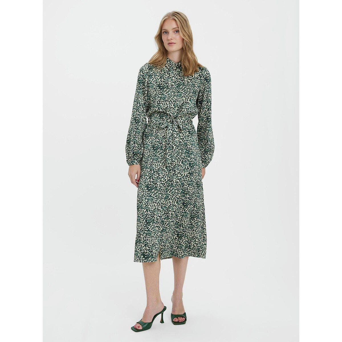Robe chemise imprimée