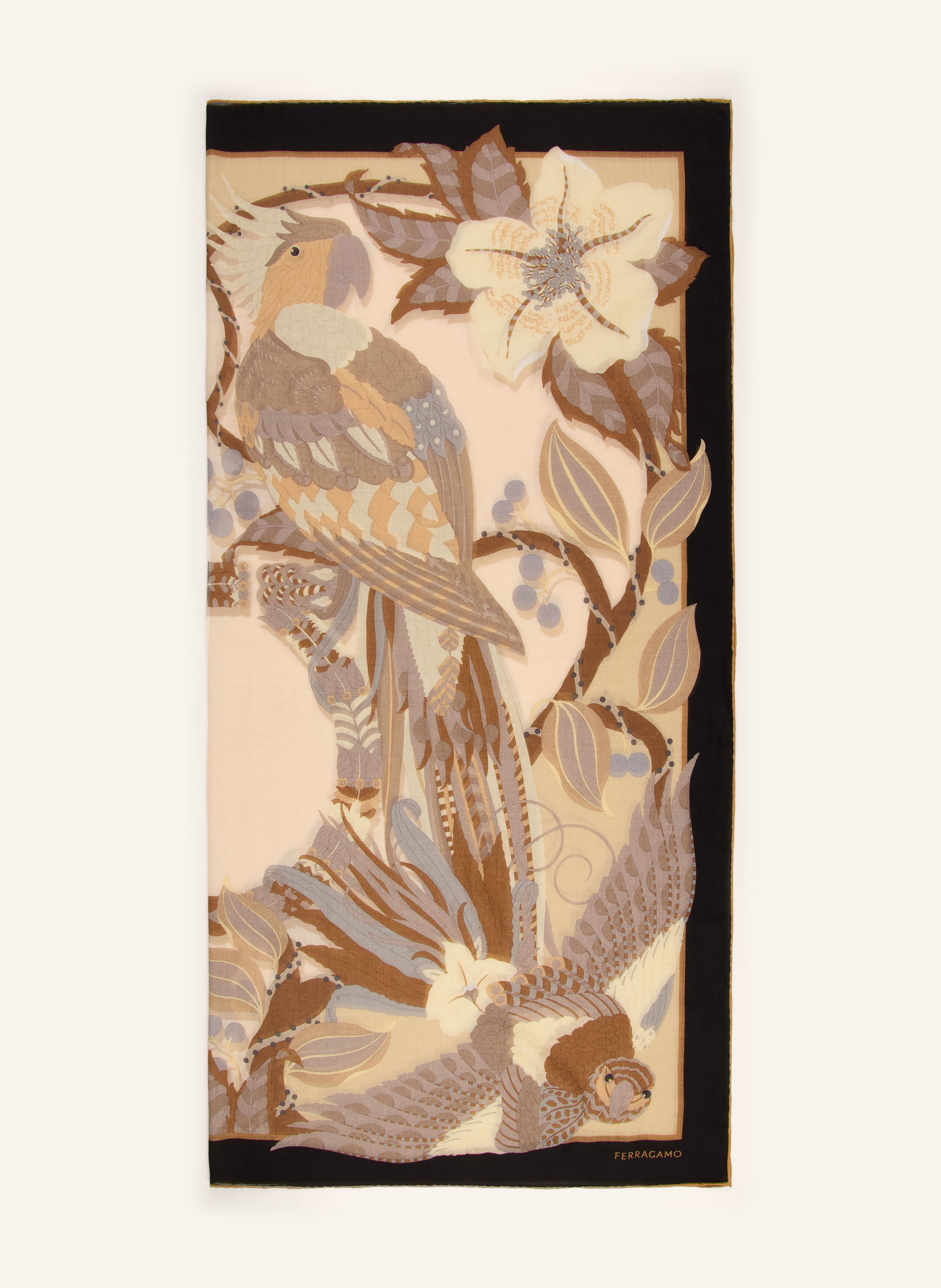 FERRAGAMO Schal AMAZZONIA aus Cashmere