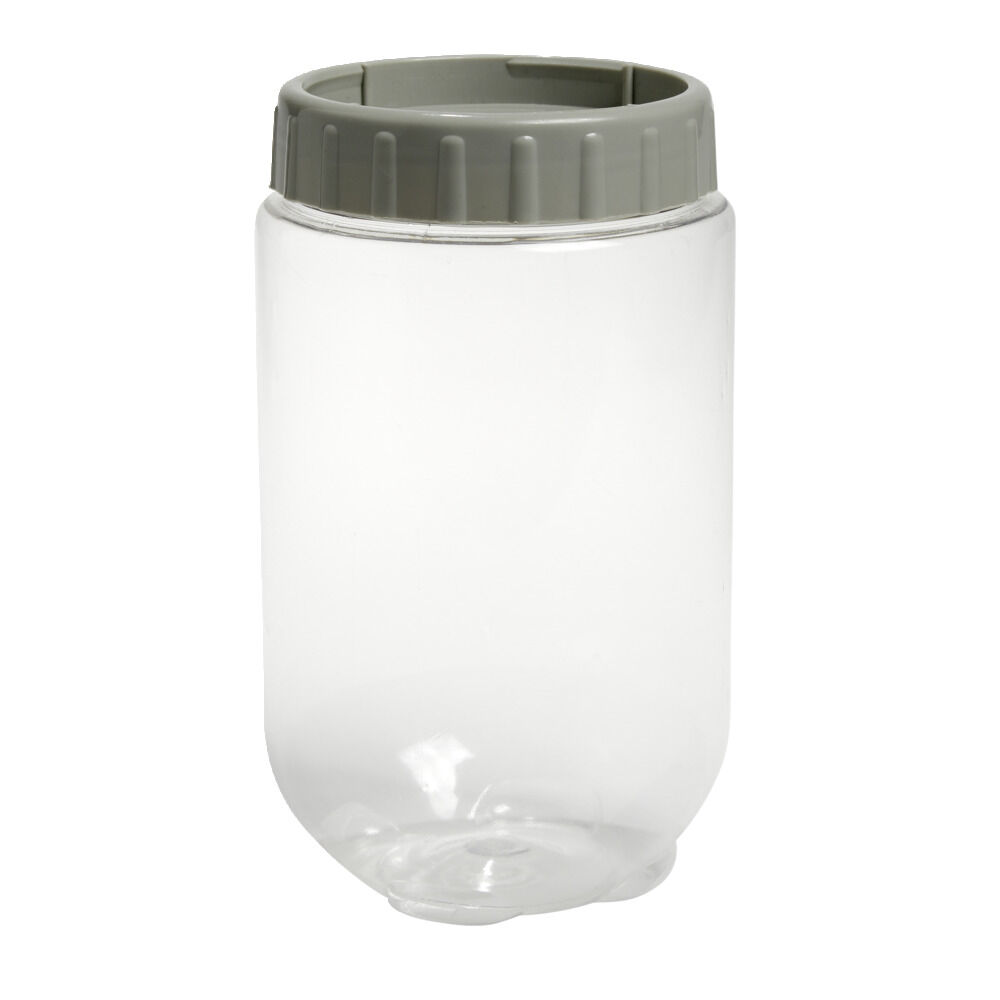 BoÎte de conservation transparente avec couvercle à visser 1L