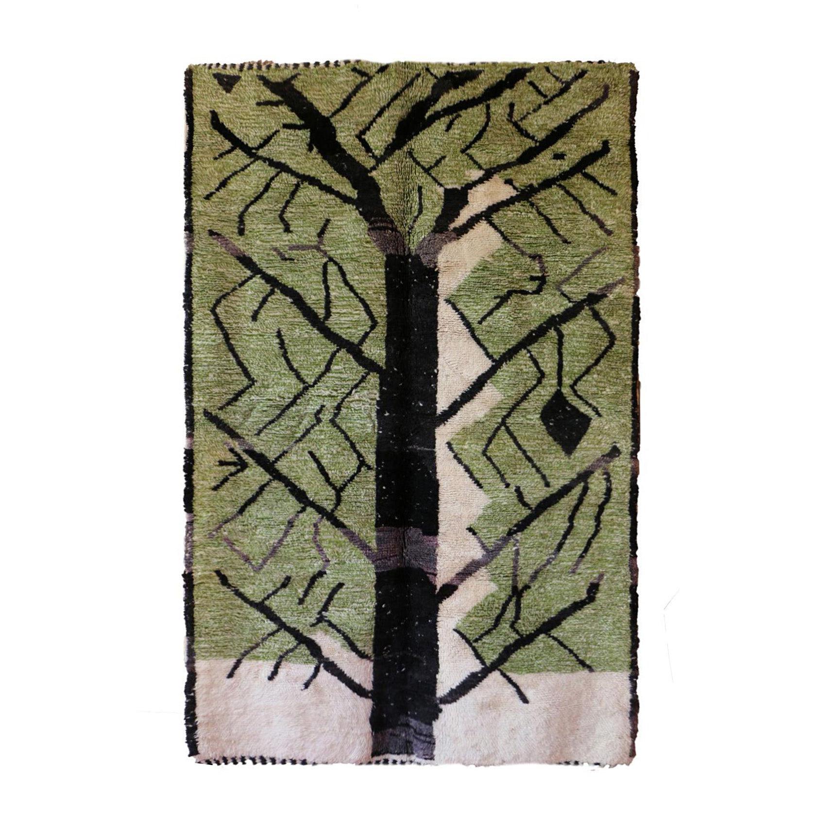 AFK Living vloerkleed Berber - handgemaakt - Wol - 140 cm x 200 cm