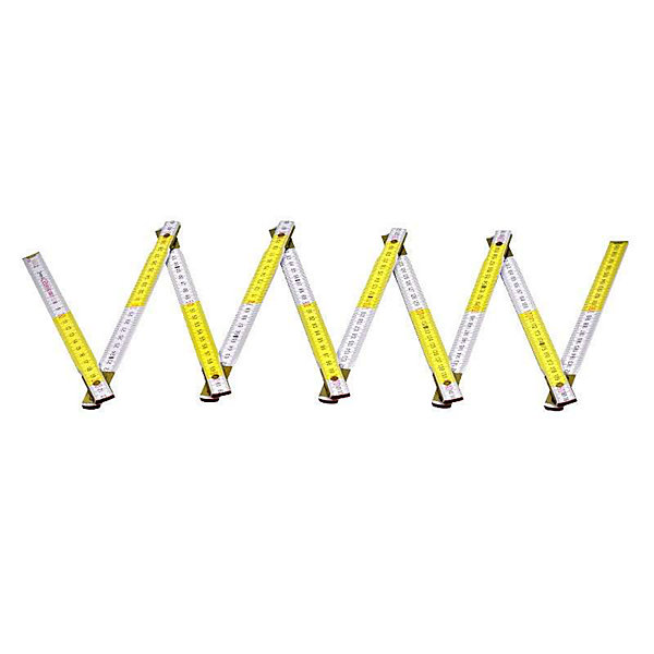 Mètre Pliant 2 M Neo Tools 74-020 Blanc Et Jaune