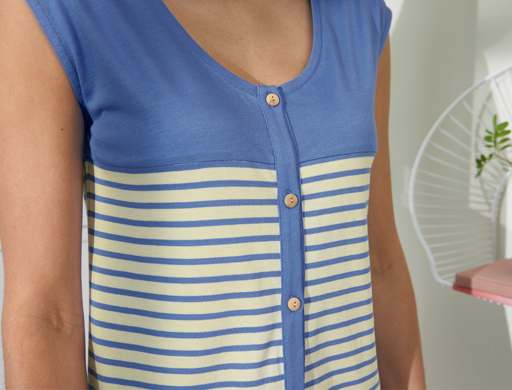 Pyjama shortPromenade marine