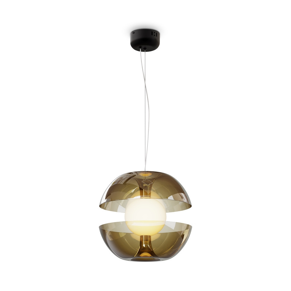 Lampa wisząca REBEL mosiężno-złota LED 1x6W Ciepła biel 500lm Maytoni
