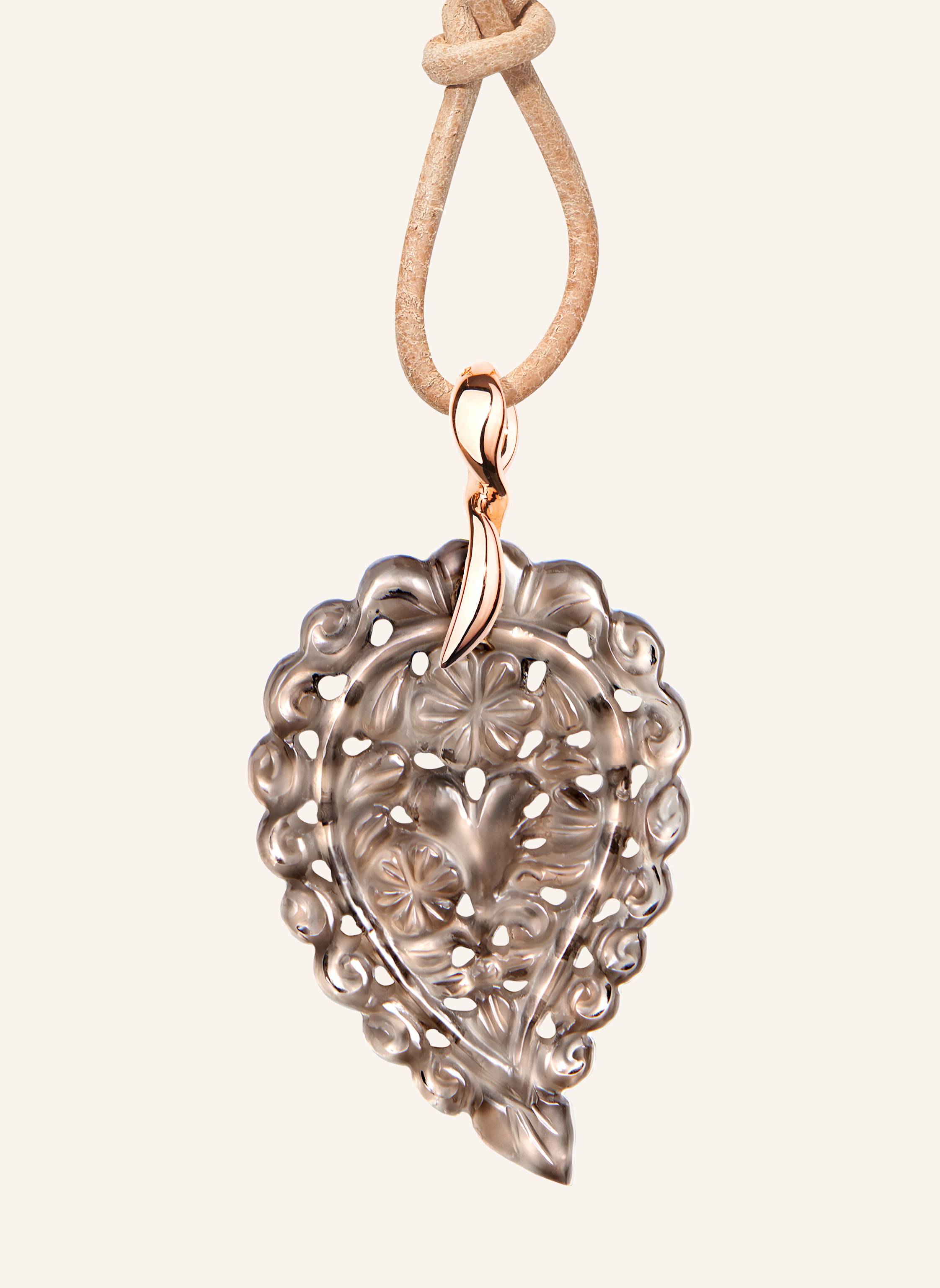 TAMARA COMOLLI Anhänger PENDANT INDIA MEDIUM SMOKY QUARTZ 18K Roségold 18K Roségold
