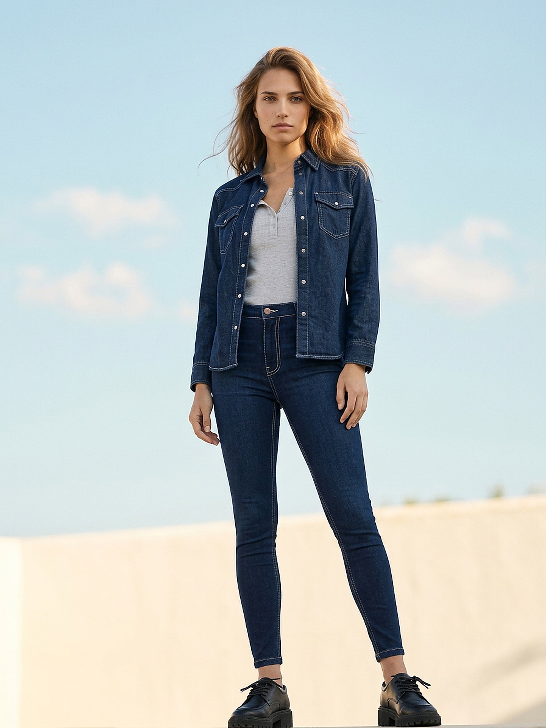 Jeansy skinny fit