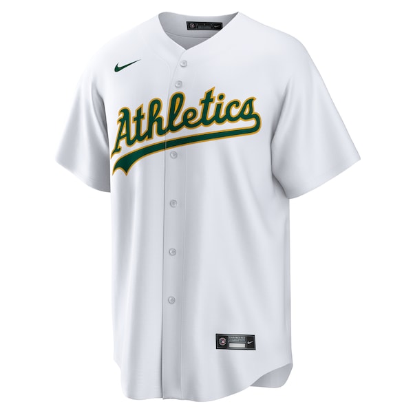Nick Kurtz Athletics Nike Home Replica Jersey - White