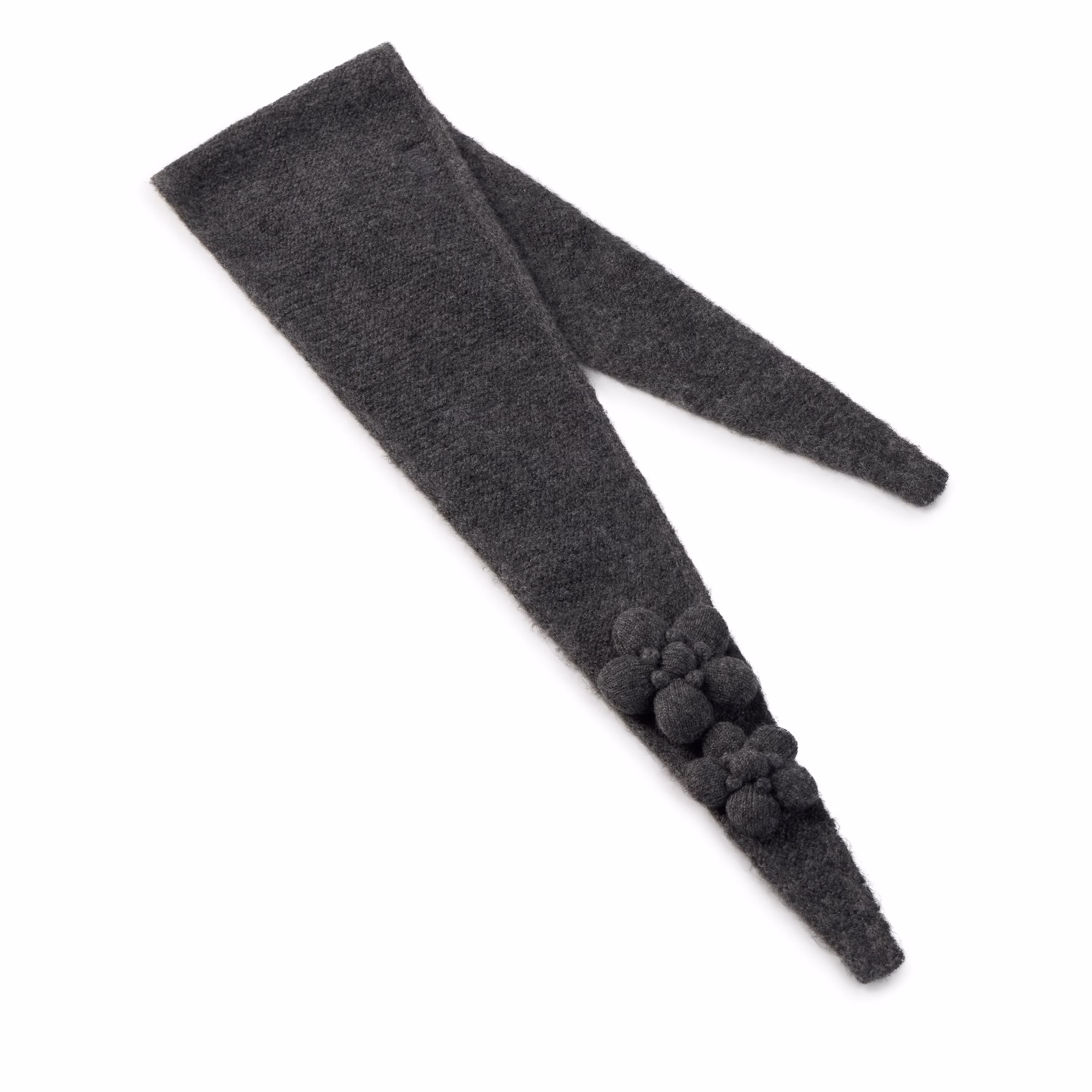 Minibufanda gris oscuro TOUS Daisy