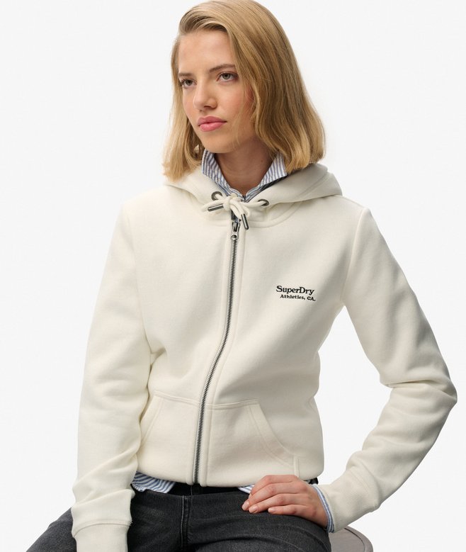 Athletic Essentials Logo Zip Hoodie