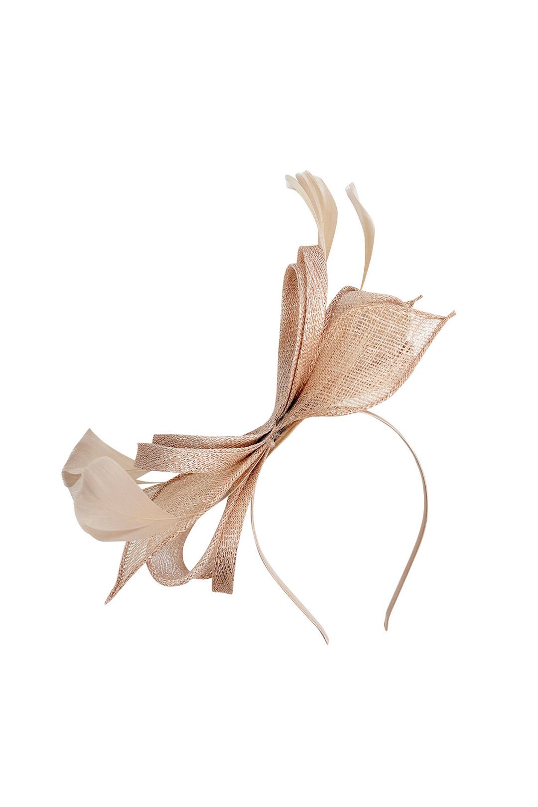 Vellin Sculpted Twist Mesh Fascinator Headband