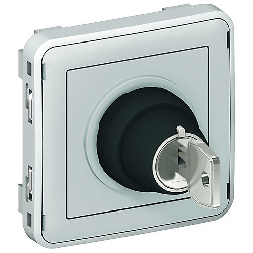 Interrupteur à clé étanche PLEXO 3 A 250 V - LEGRAND - 069534