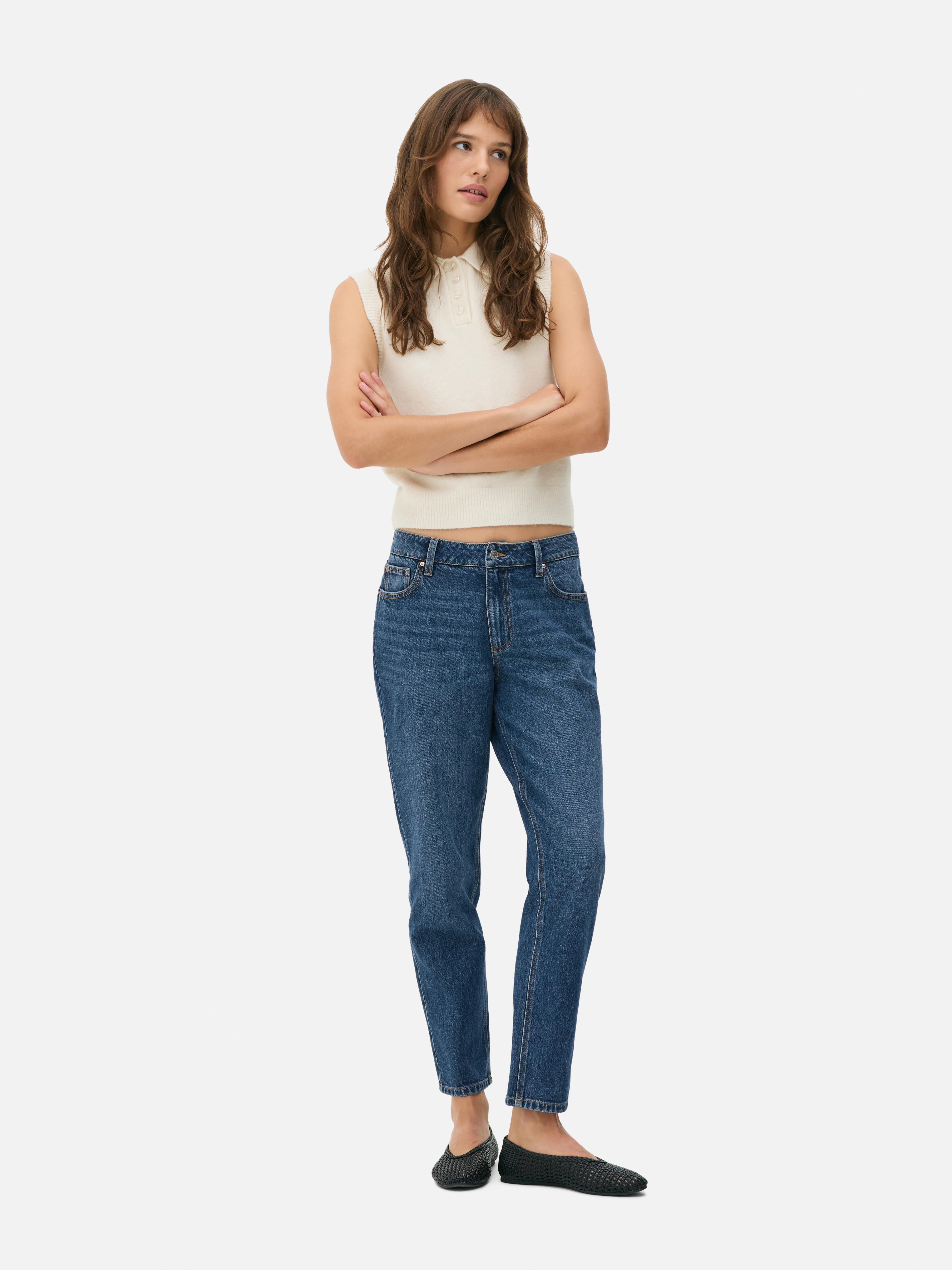 Straight Leg Slim Jeans