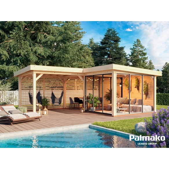 Pavillon »Lenna Set 411 Slide«, BxHxT: 588 x 245 x 588 cm