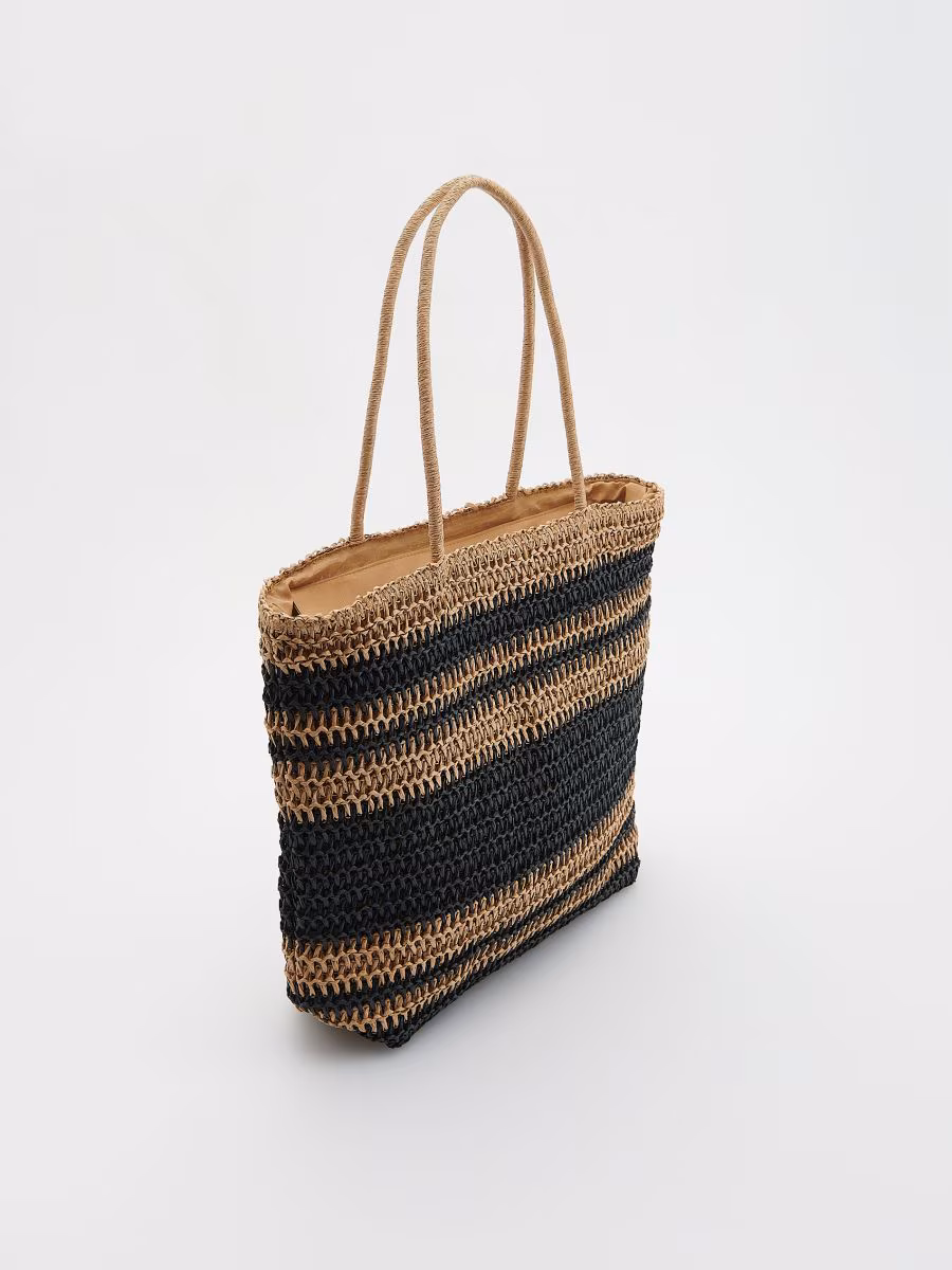 Woven Shopper Bag