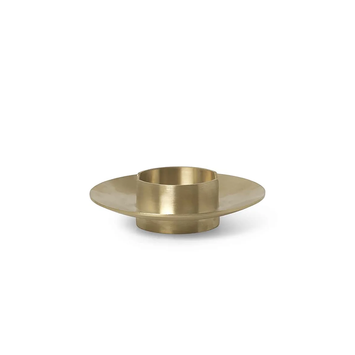 Ferm Living - Block Kerzenhalter, Messing
