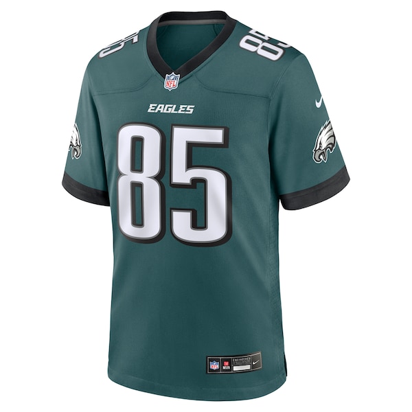 Albert Okwuegbunam Jr. Philadelphia Eagles Nike Team Game Jersey - Midnight Green