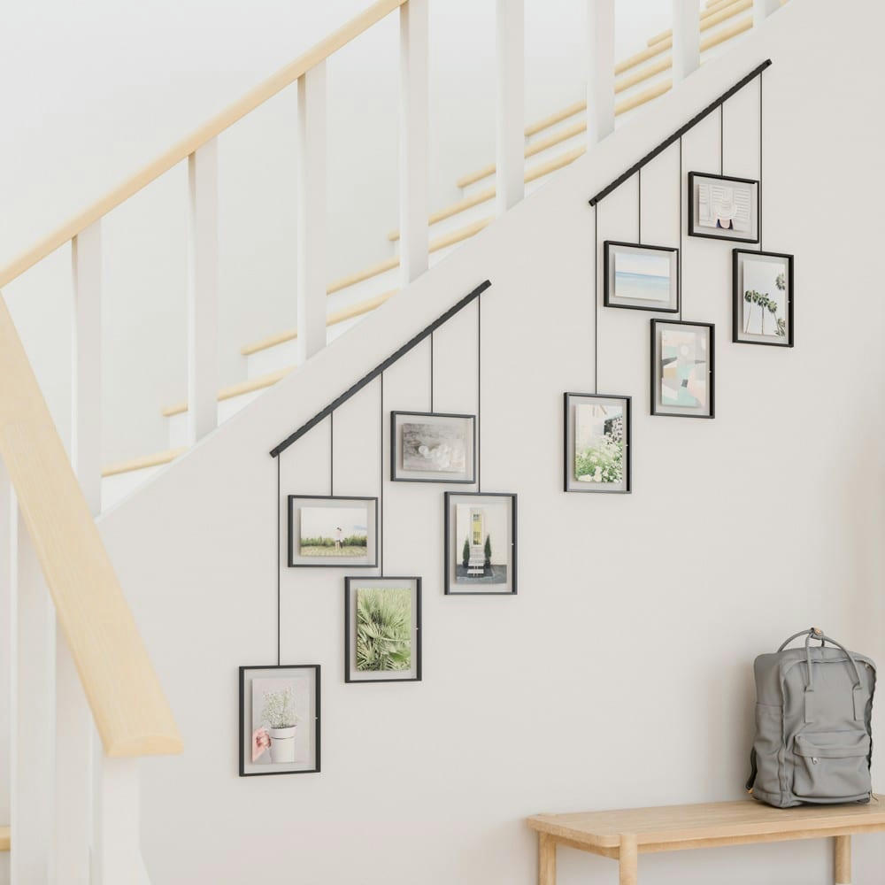 EXHIBIT - Cadres photos exhibit métal noir