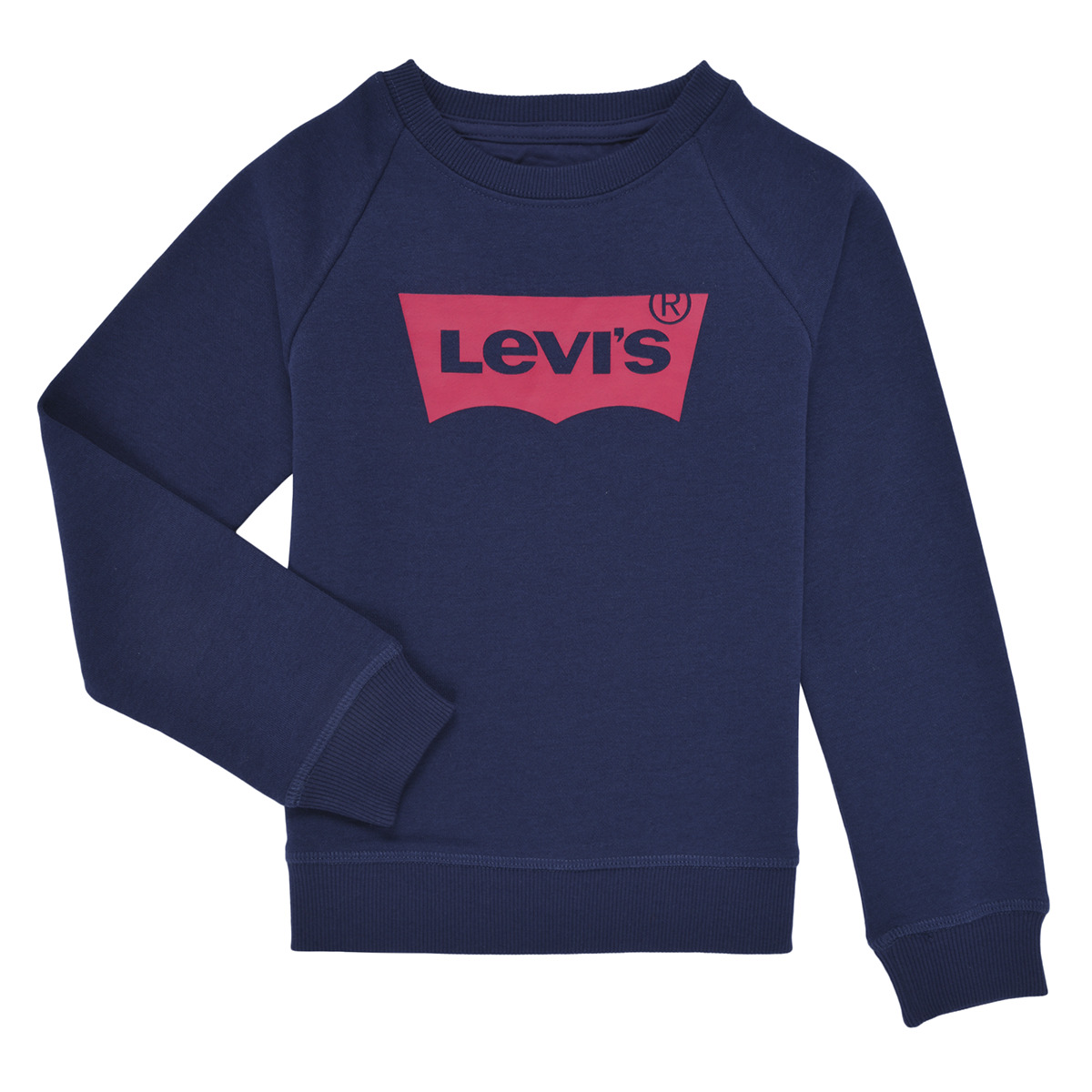 Levi's - BATWING CREWNECK SWEATSHIRT - Marine / Red