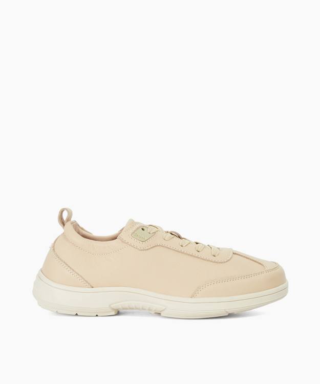 Estafan Taupe - Lace-Up Trainers