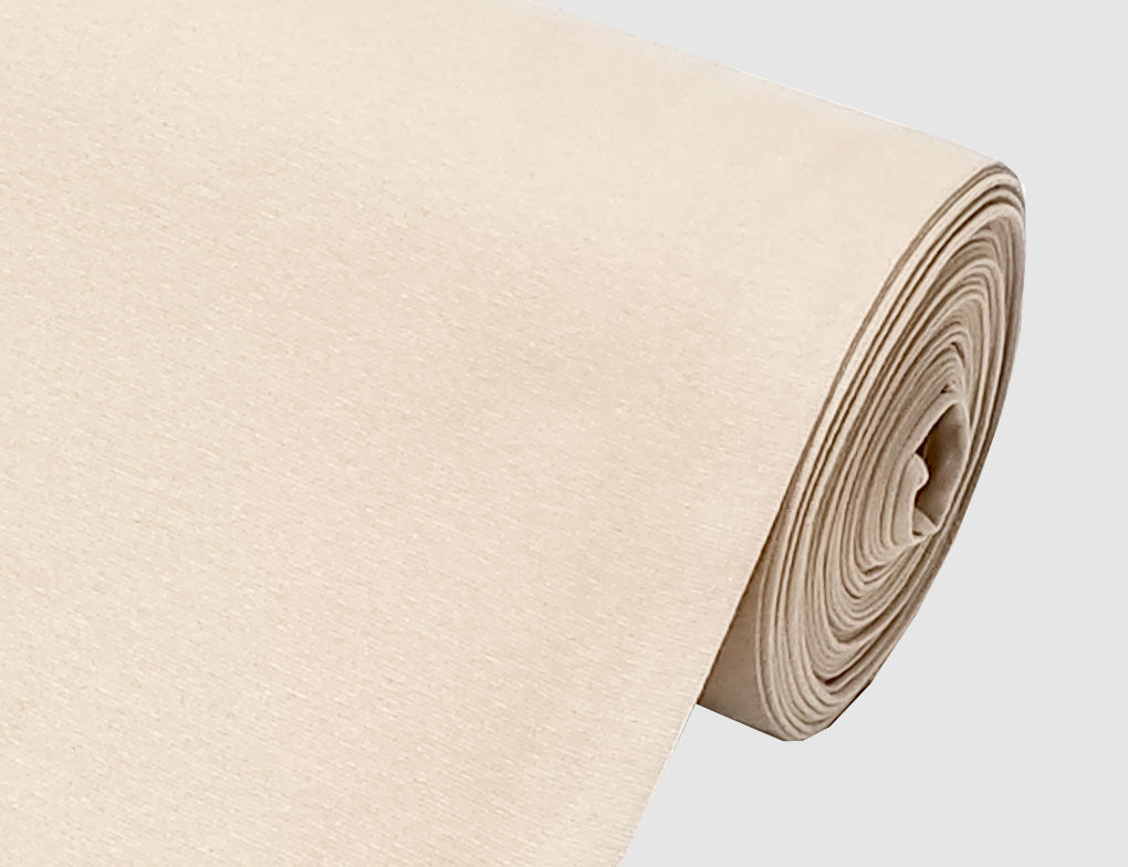 Bündchenstoff Uni Beige