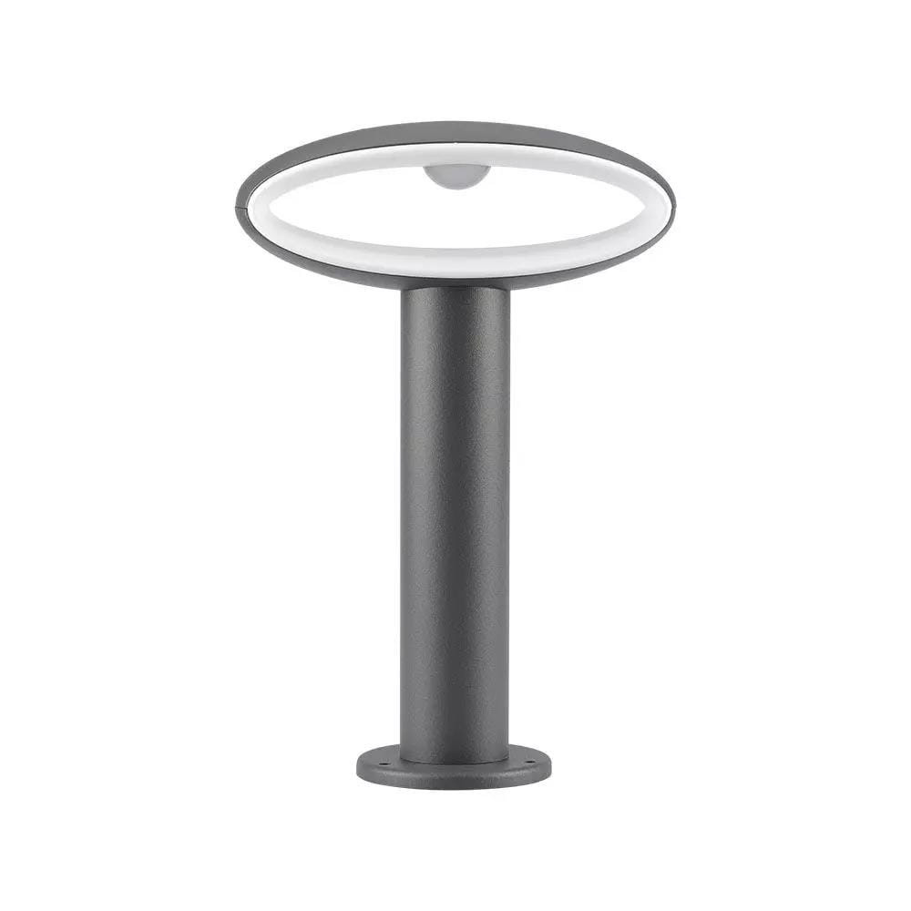 Lampa ogrodowa 909 wys:30 cm szara LED 1x9W 500lm 4000K IP54 V-TAC