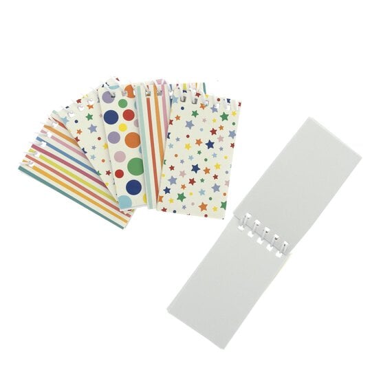 Mini Spiral Notebooks 6 Pack