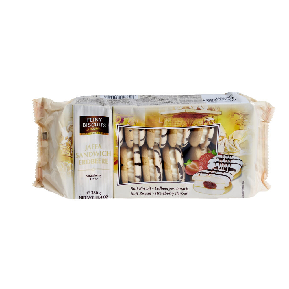 Gateaux fourrés fraise 380g