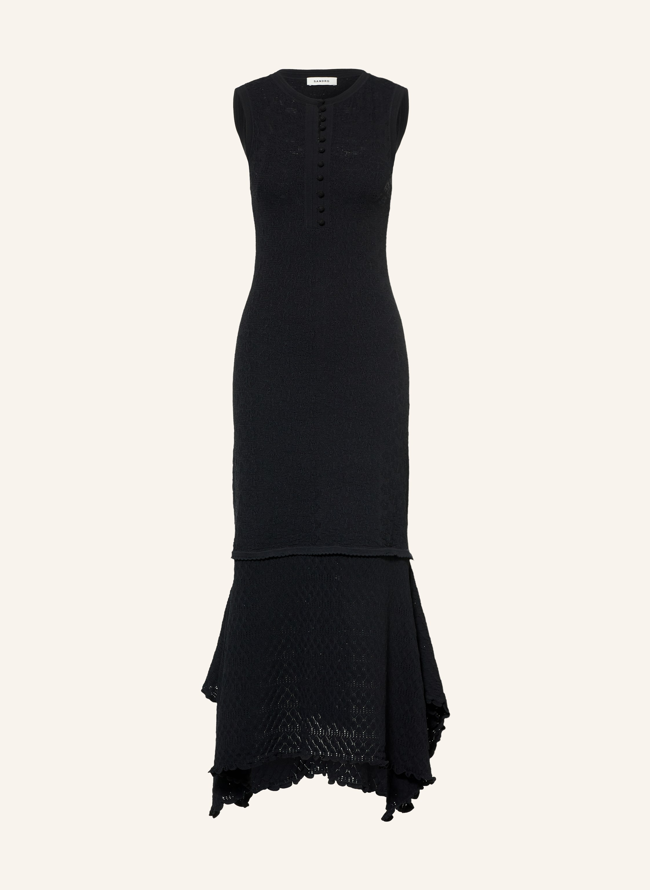 SANDRO Strickkleid