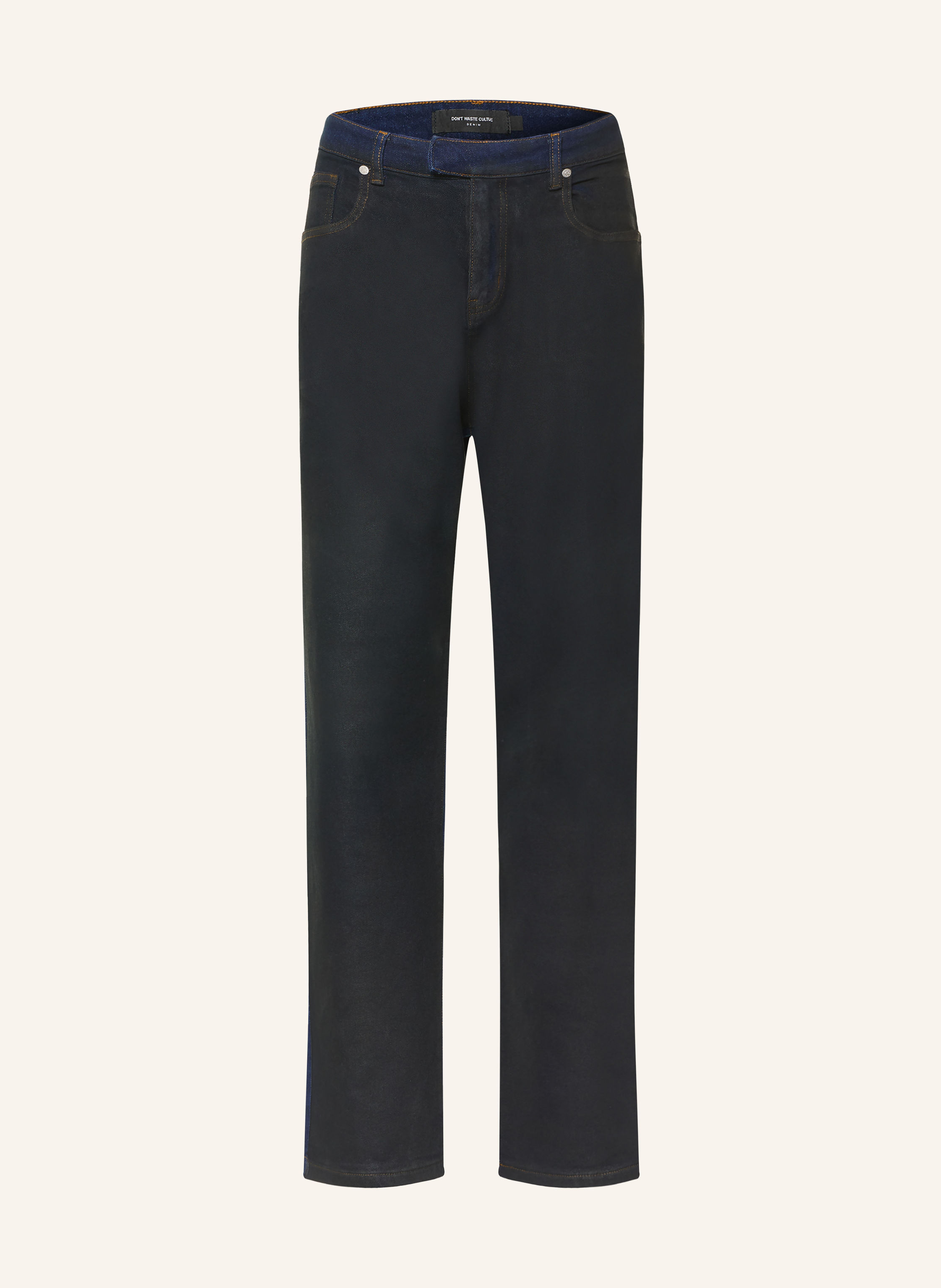 don't waste culture Coated Jeans VELA Loose Fit