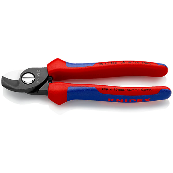 Knipex Pince coupe-câbles VDE 95 12 165 - 165 mm, isolation 1000 V