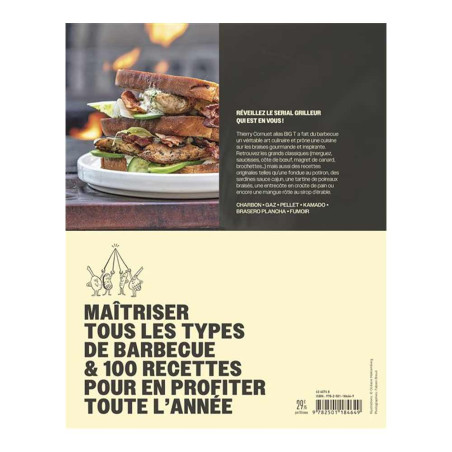 Livre La Bible du barbecue - BIG T