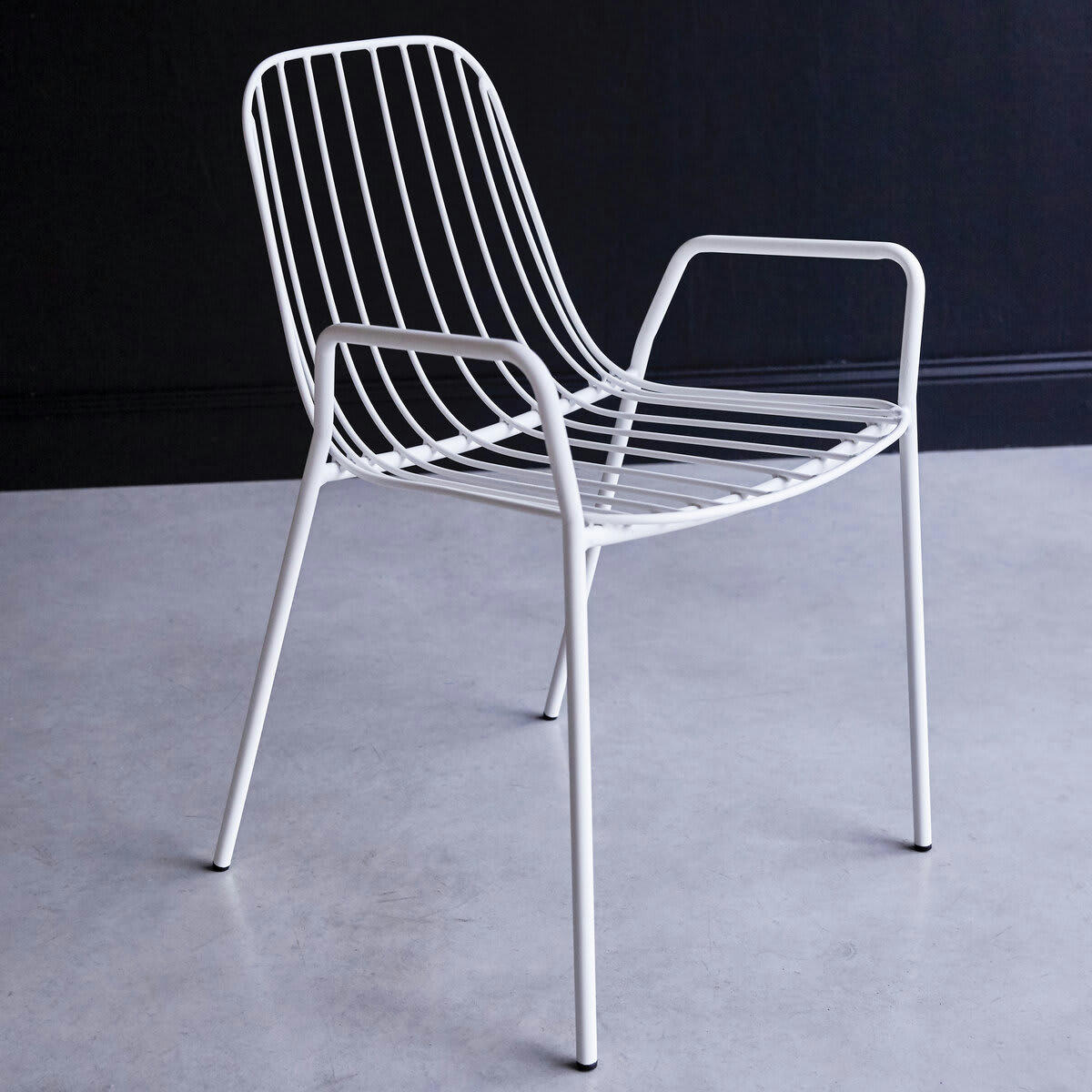 ARTY - Fauteuil en métal white
