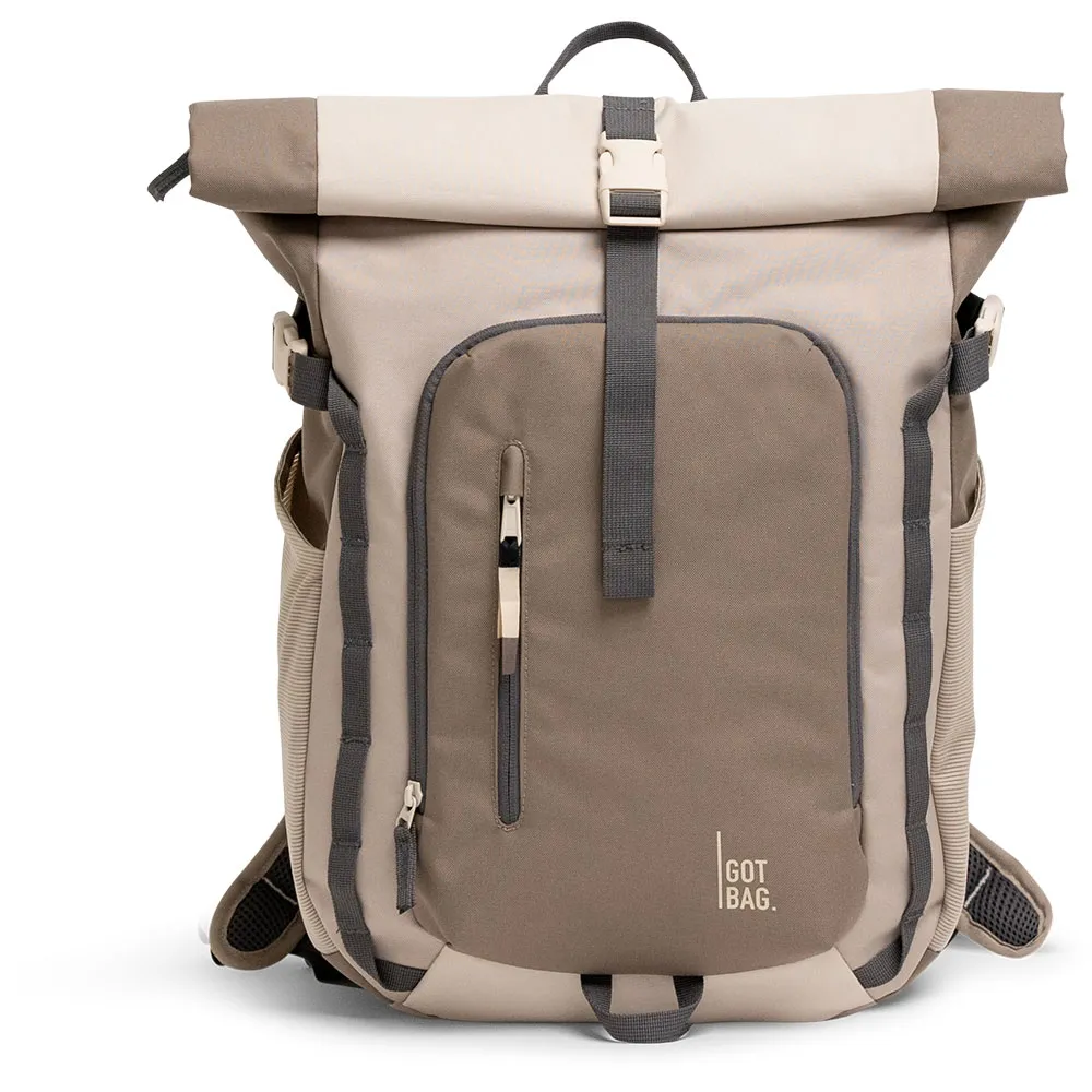 Got Bag Rolltop adventure monochrome backpack