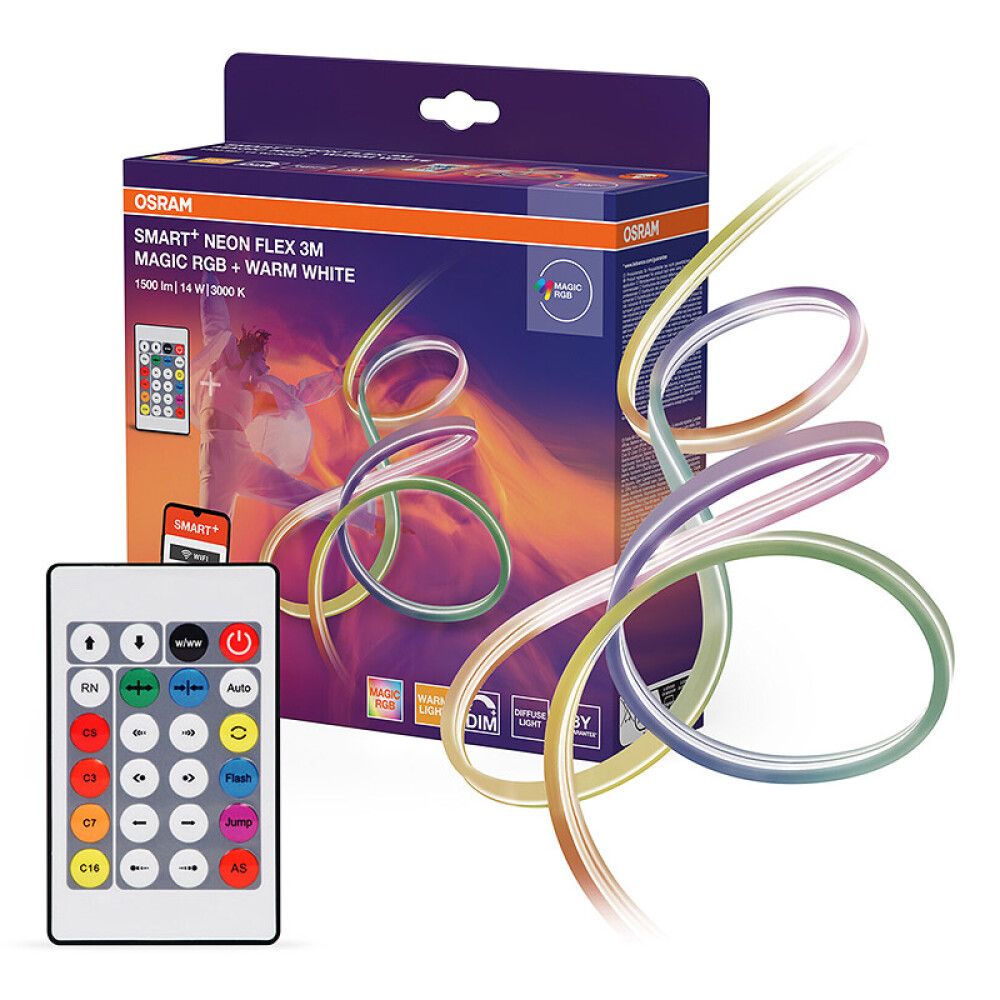 LED-STRIP OSRAM SMART  FLEX RGBW FJERNKONTROLL UTENDØRS 3M
