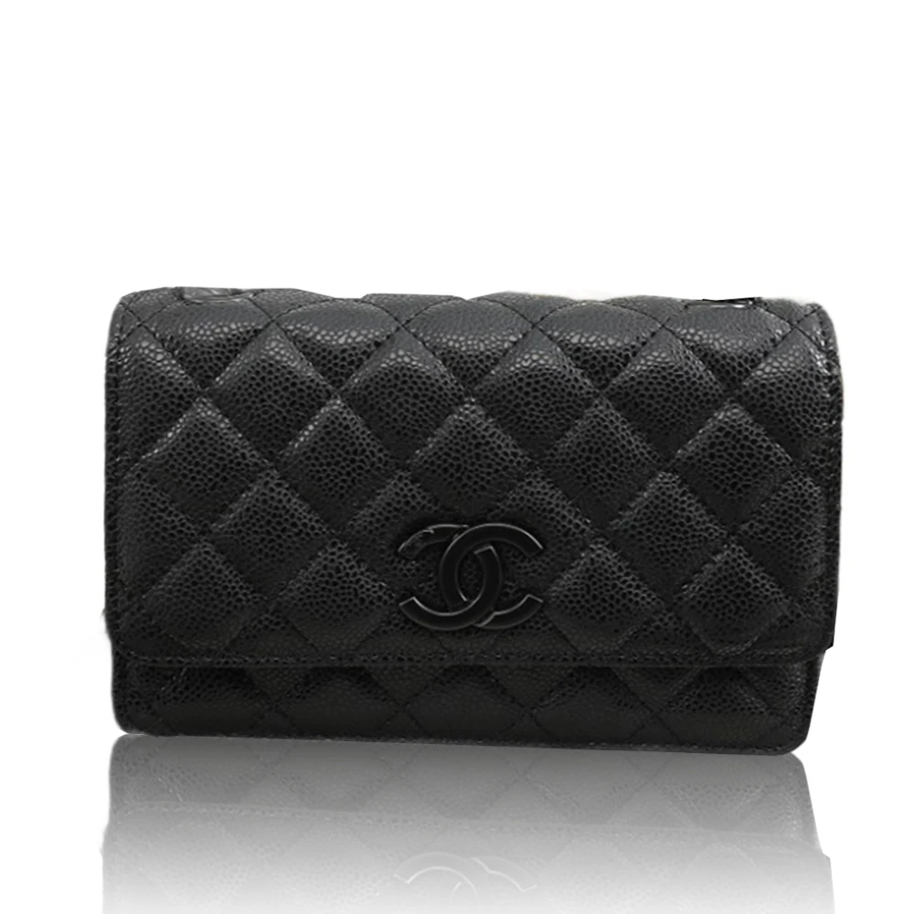 Chanel Grained Flap Crossbody Bag