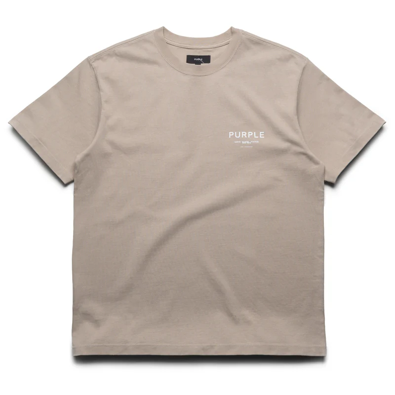 Purple Brand Cities Tee - Brown