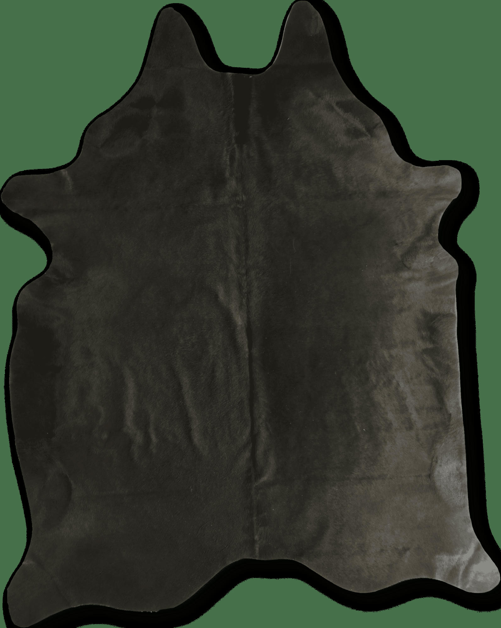 COW - Tapis peau naturelle Cuir Gris