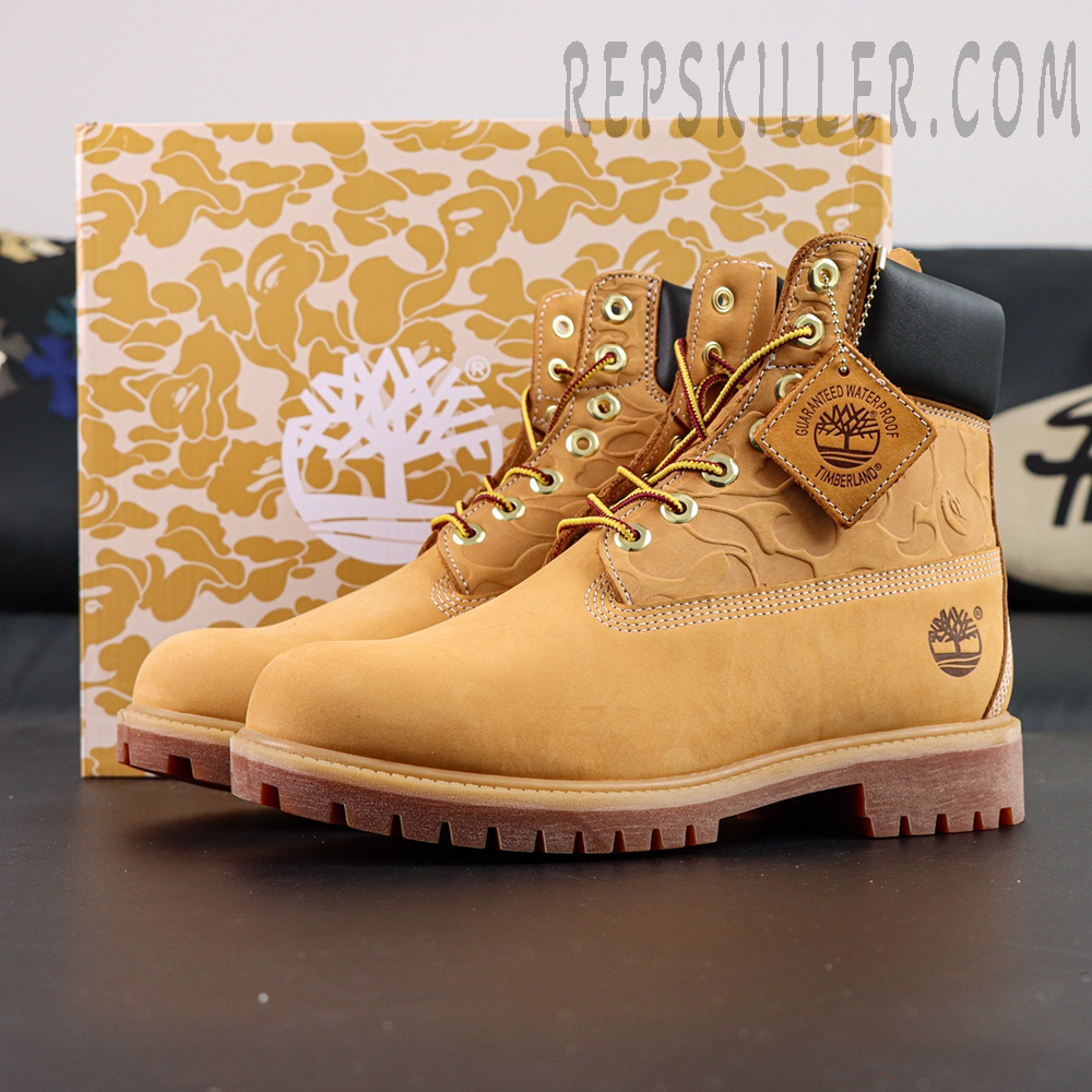 A Bathing Ape x Undefeated x Timberland 6 Inch ‘Wheat’