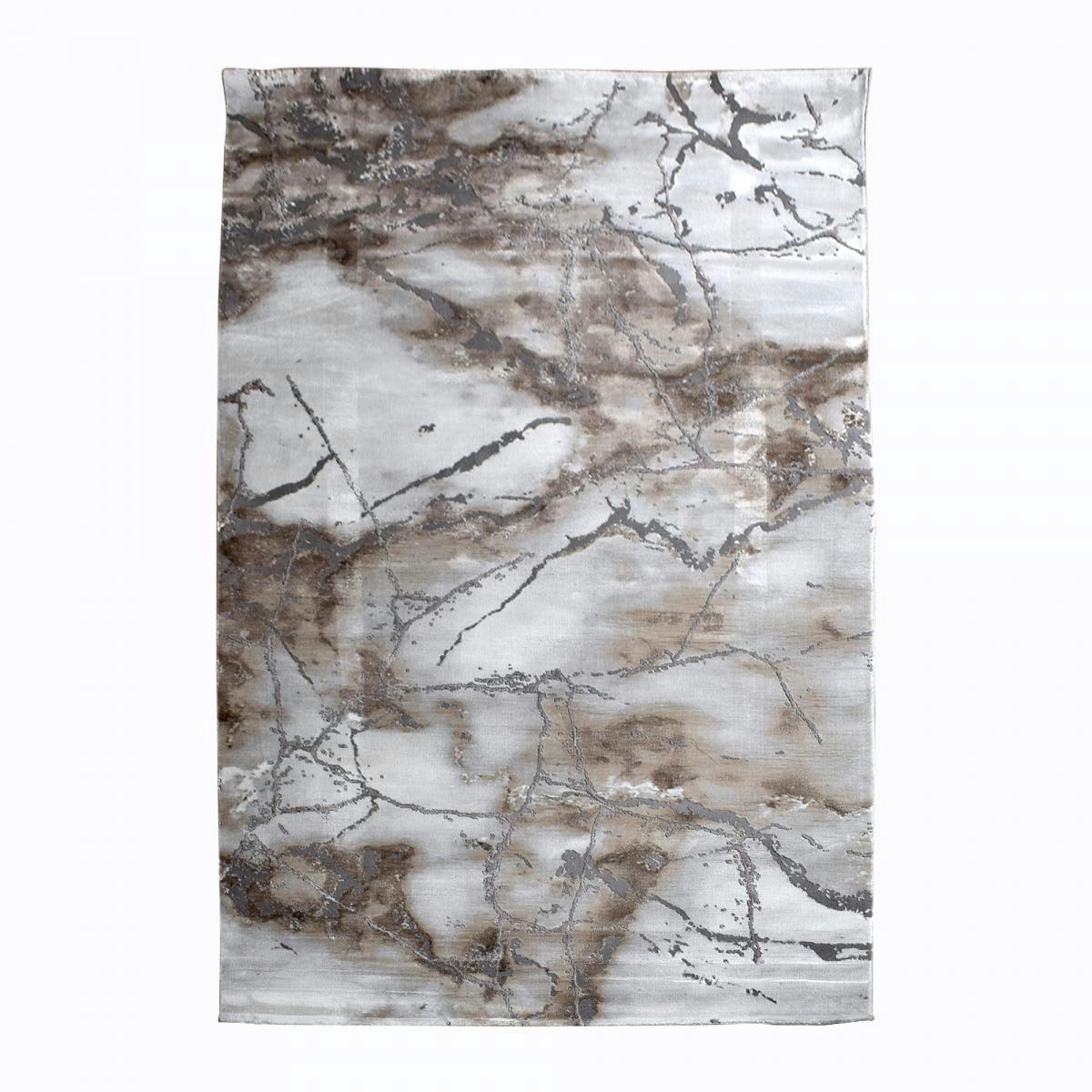 MARBAL - Tapis salon beige 120x170