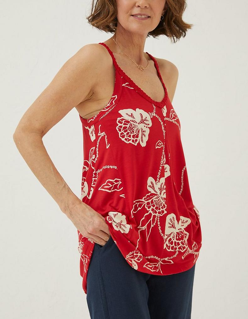 Rosie Batik Longline Top