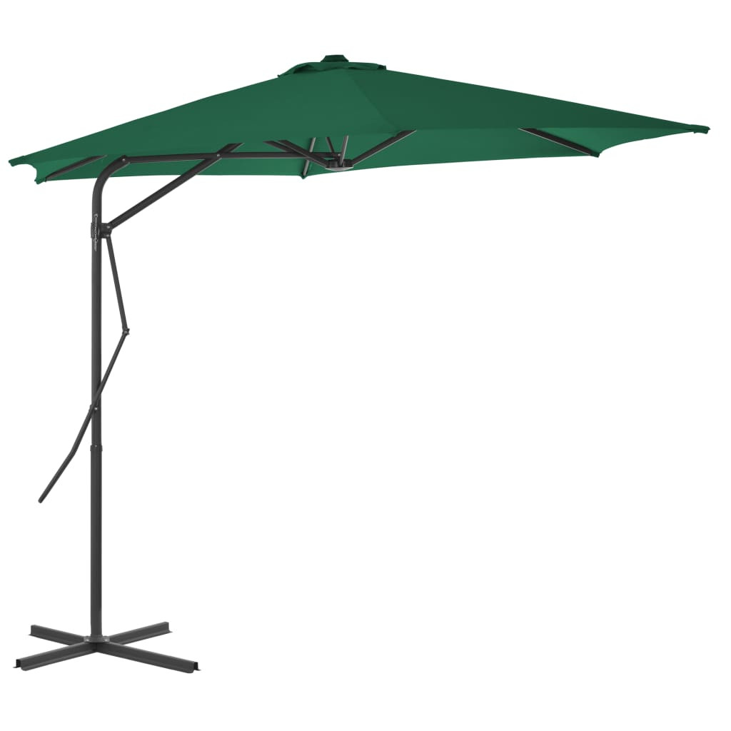 Parasol ogrodowy ZielonyvidaXL